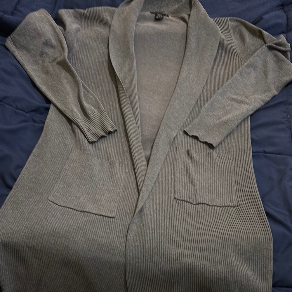 Hayden Charcoal Knit Cardigan